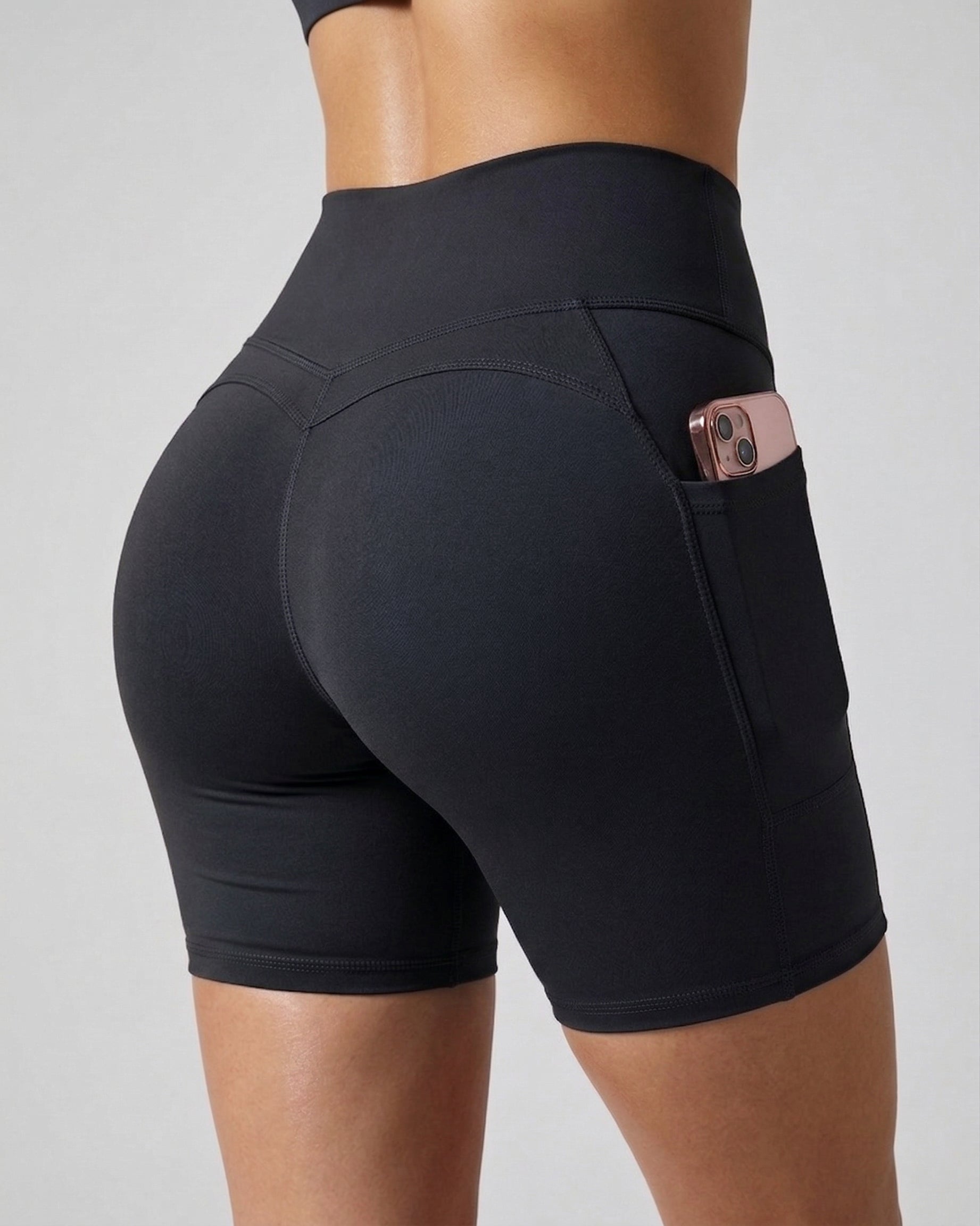 Short Levanta Glúteos Suplex - Tiro Alto y Bolsillo Lateral - A350