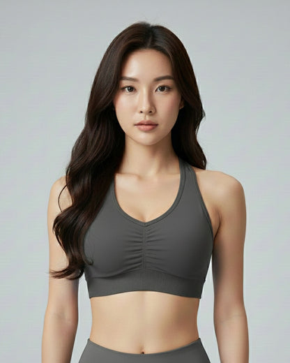 Sujetador Deportivo Mujer con Tirantes en la Espalda - Peto - YJ294