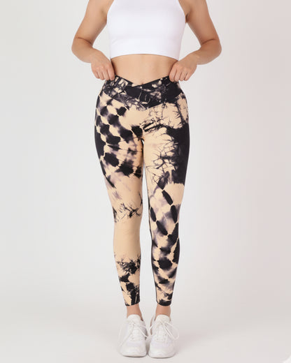 Calza Mandala Doble Levanta Cola - Pretina Cruzada Bx106