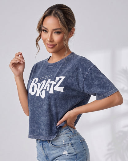 Polera Mujer Bratz - Look Retro Gym Prelavada Sport - A365