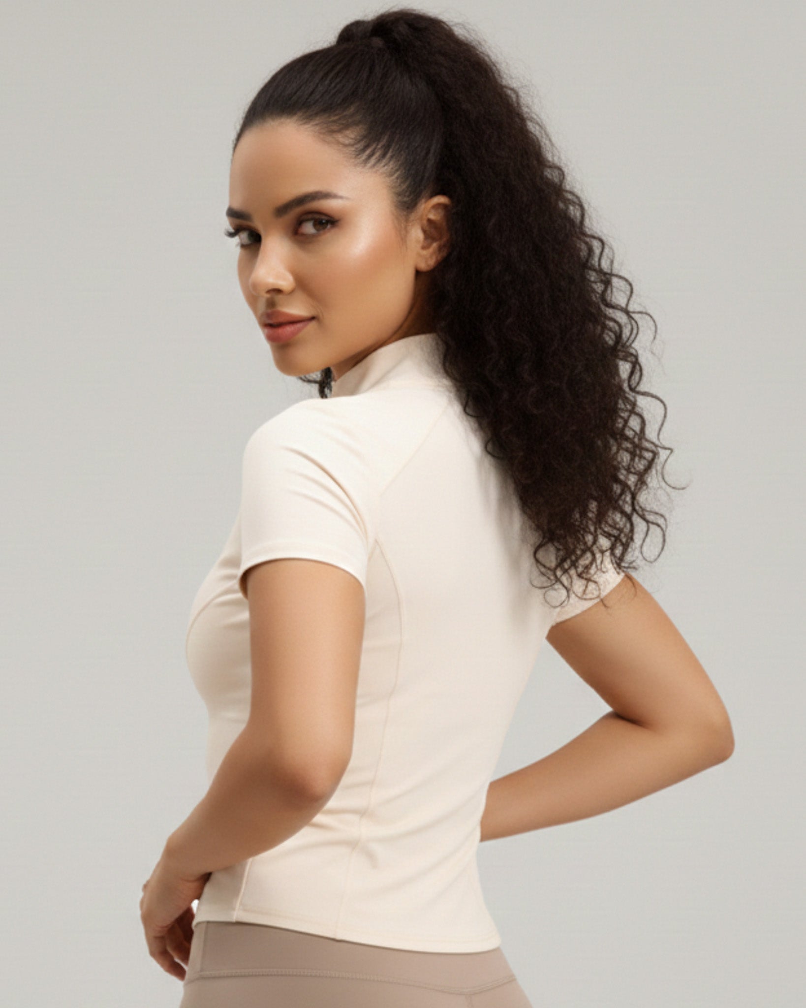 Polera Deportiva Mujer con Cierre SportFlex - JYMW040