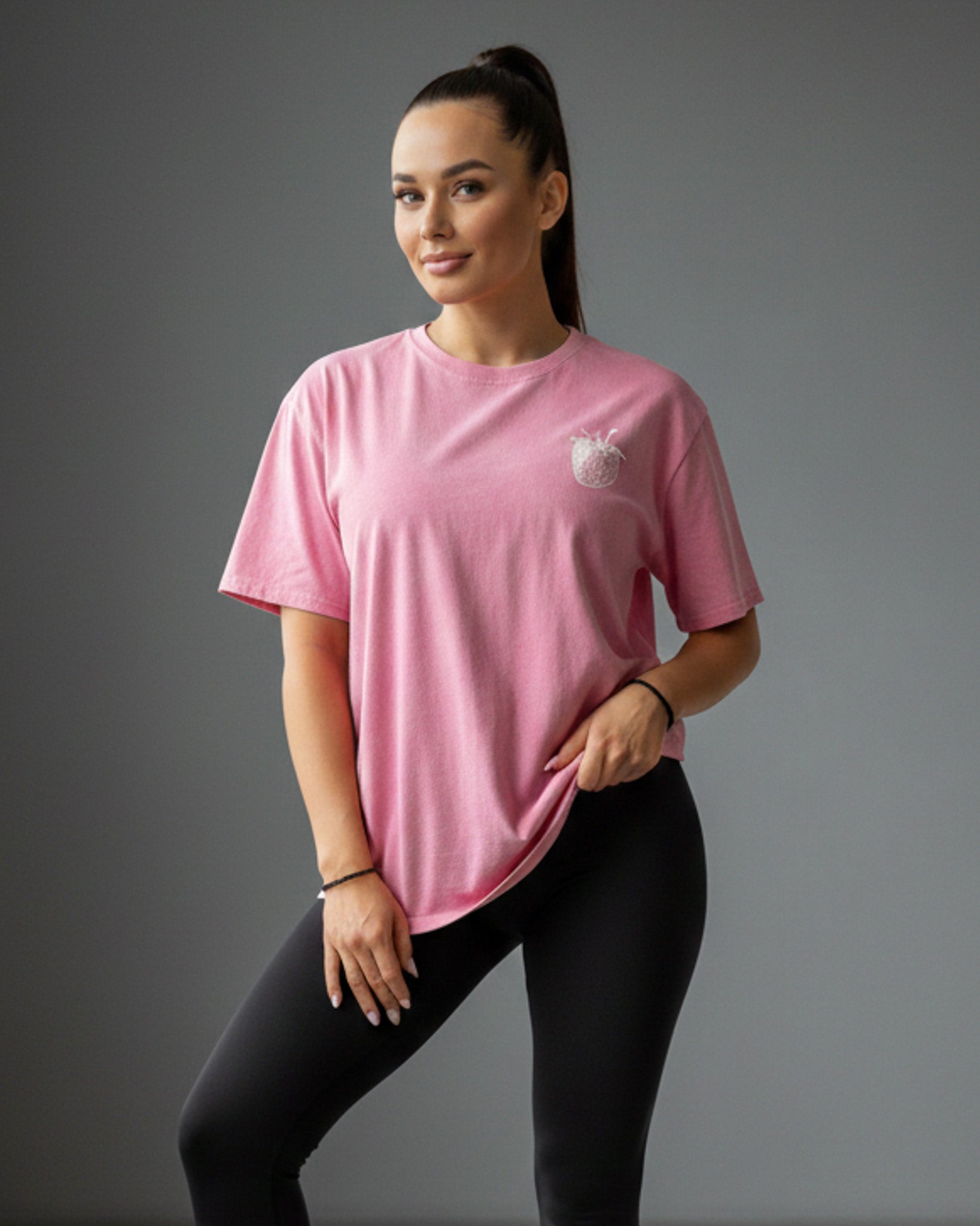 Polera Oversize para Dama Pre Lavado Manga Corta - ZM2527