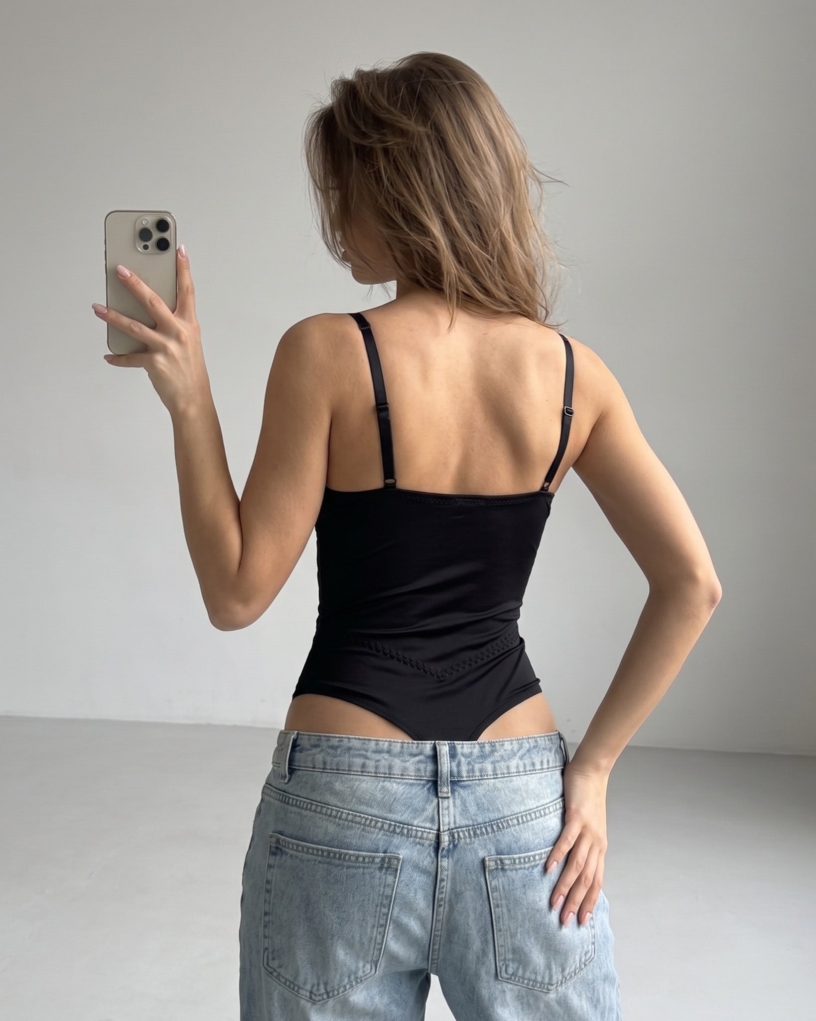 Body Modelador Con Varillas Y Tirantes Ajustables Mujer - QS1005