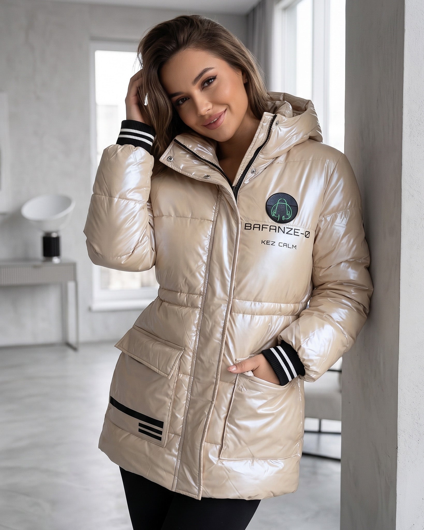 Parka Larga Streetwear: Térmica, Cortaviento y Diseño Pro - ELX1730