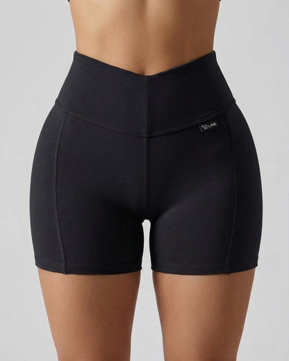 Short Efecto Pum Pum Corazón Realce Extremo y Tiro Alto - A351