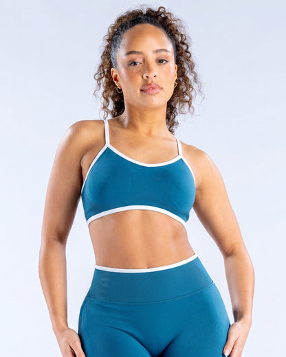 Peto Top Deportivo Seamless Bicolor Mujer  Fitness - YJ345
