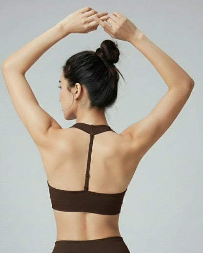 Sujetador Deportivo Mujer con Tirantes en la Espalda - Peto - YJ294