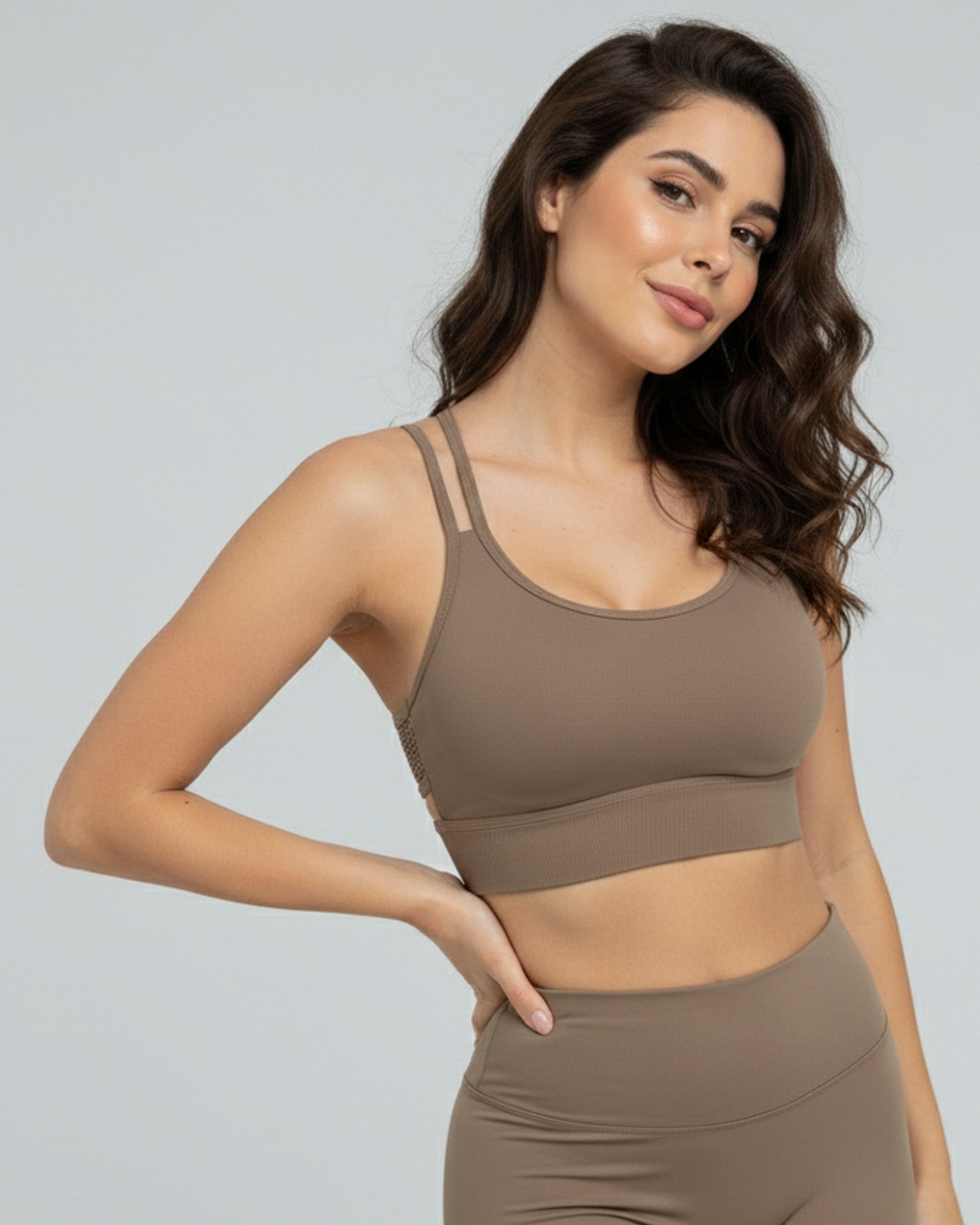 Peto Deportivo Mujer Con Tirantes Cruzados Elasticado - YJ299