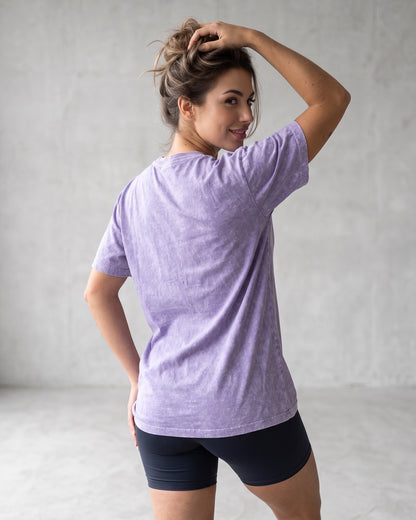 Polera Oversize Mujer Rabbit - Retro Gym Prelavada Premium - A366