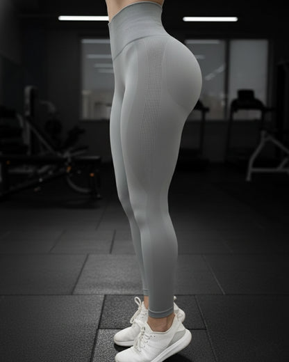 Calza Deportiva Push Up Color Solido - YJ224