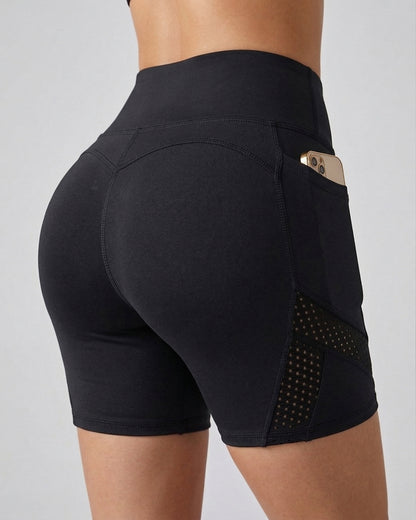 Short Pro Impacto - Bolsillos, Mallas y Efecto Moldeador - A354