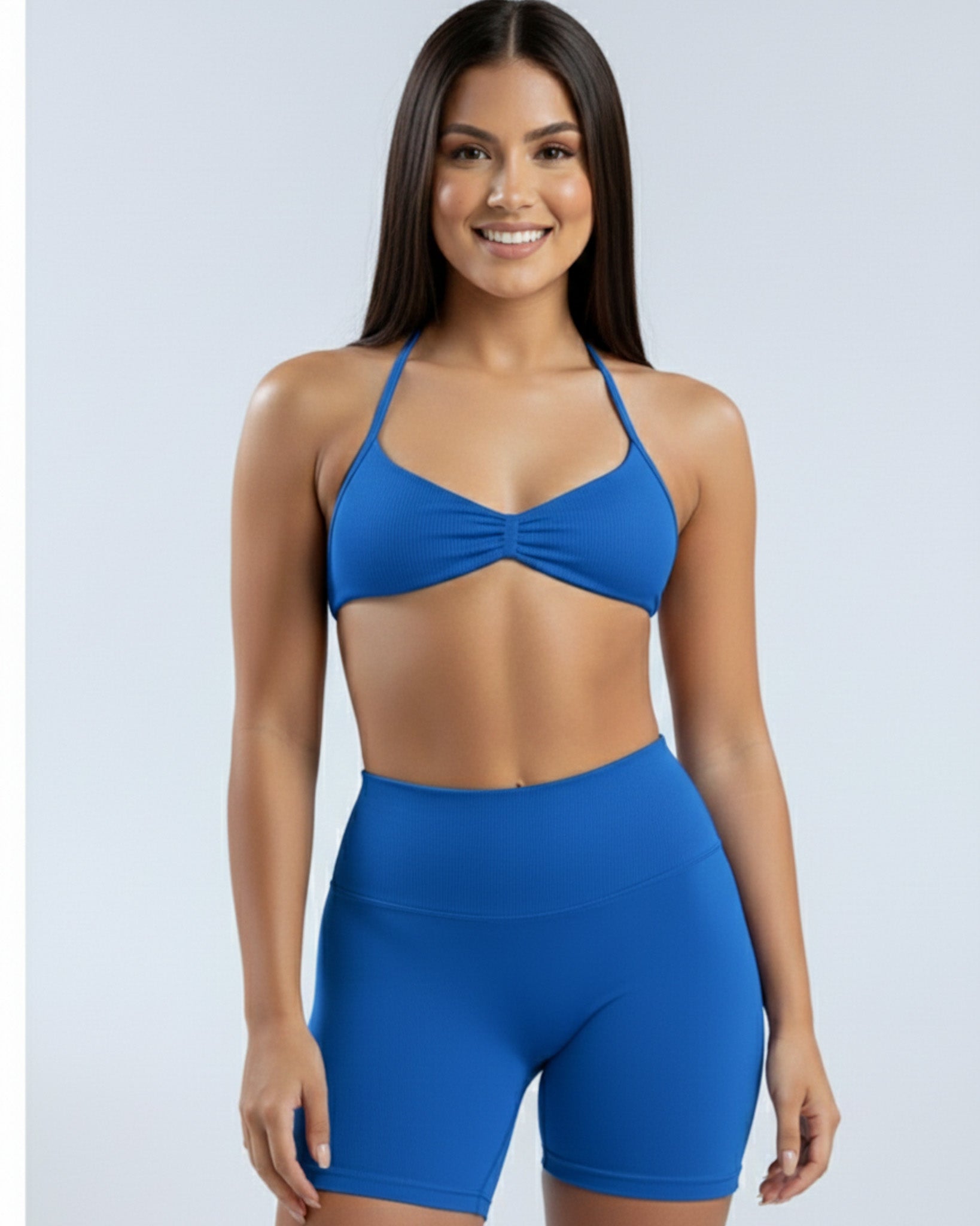 Conjunto Deportivo de 2 piezas Peto y Short con Push Up - YJ287