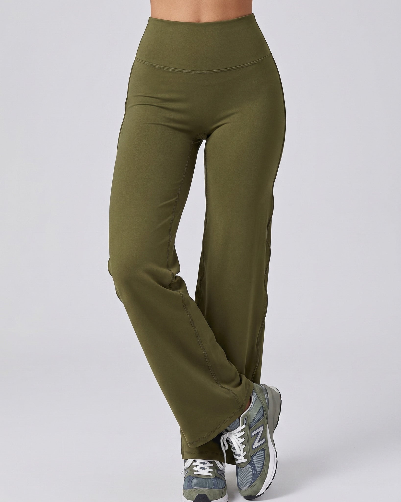 Pantalon Palazzo Baggy Mujer Tiro Alto Calidad Pro -A344