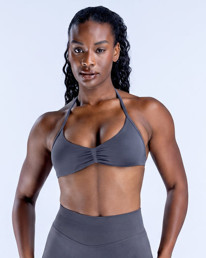 Top Sujetador Deportivo Dfyne Impact Halter Mujer Gym - YJ332