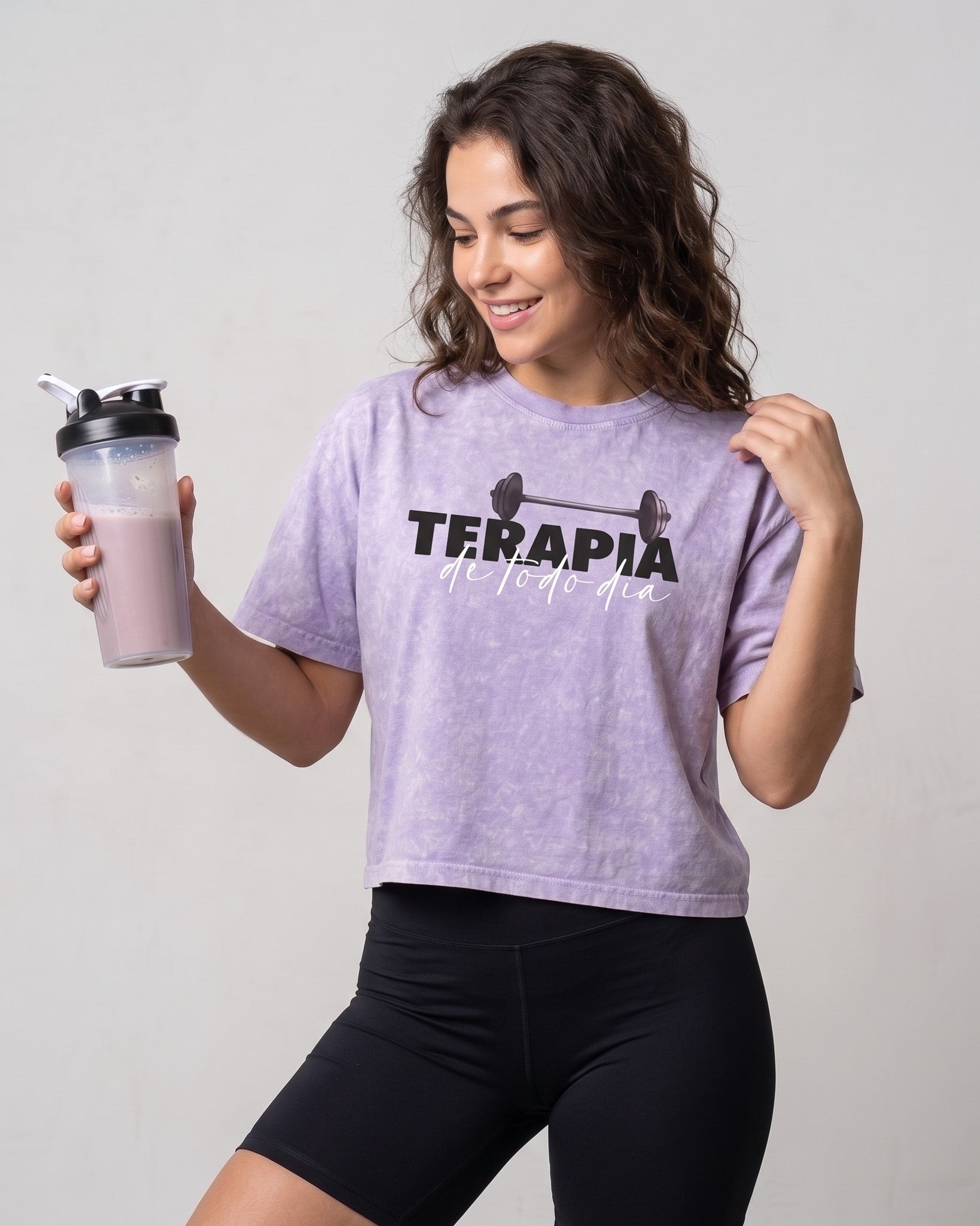 Polera Mujer Terapia - Prelavada Soft Training Comfort - A365