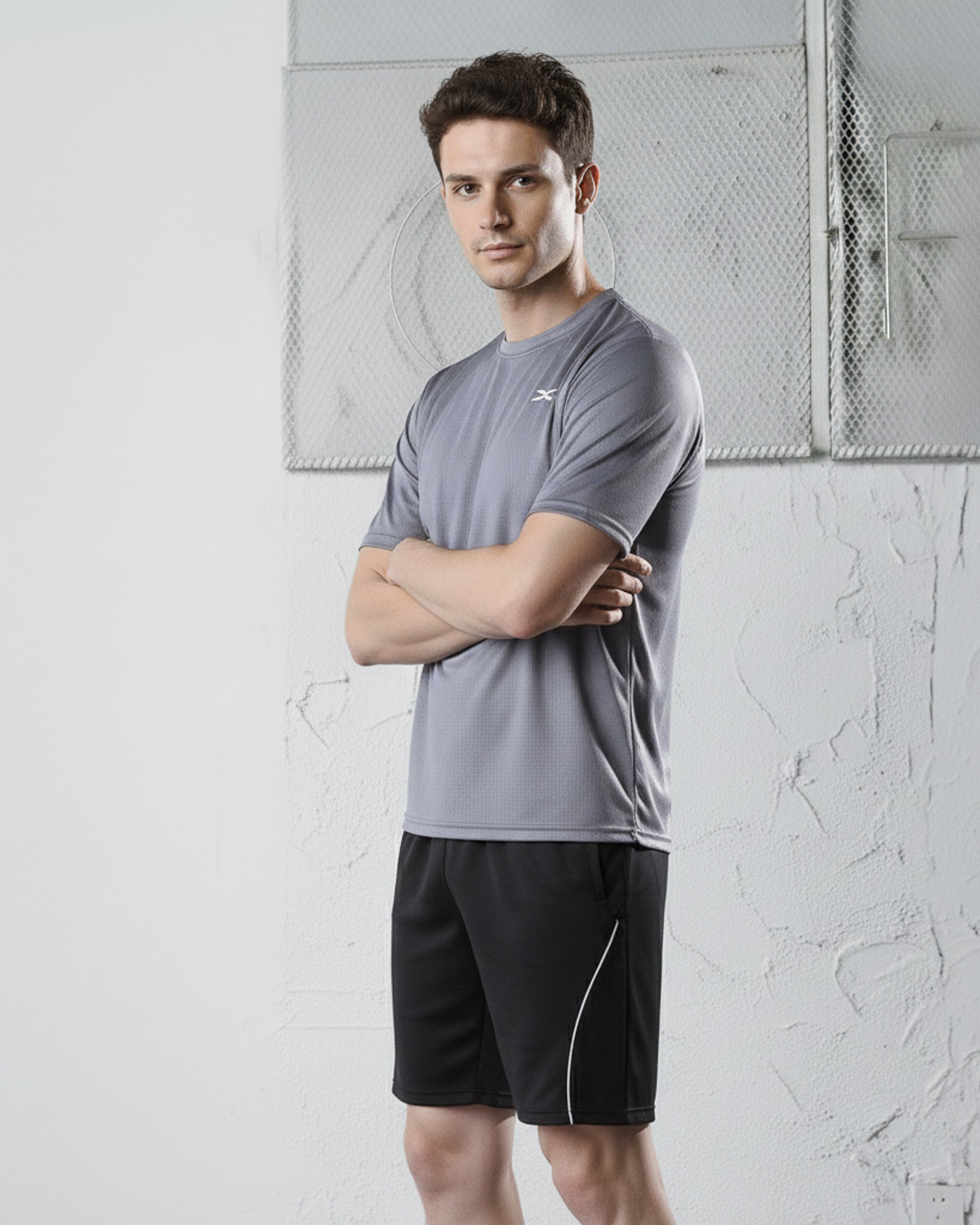 Conjunto Deportivo Para Hombre Short y Polera Dry Fit  - JYT410