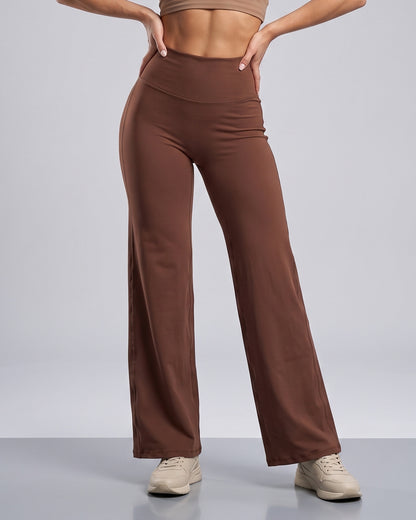 Pantalon Palazzo Baggy Mujer Tiro Alto Calidad Pro -A344