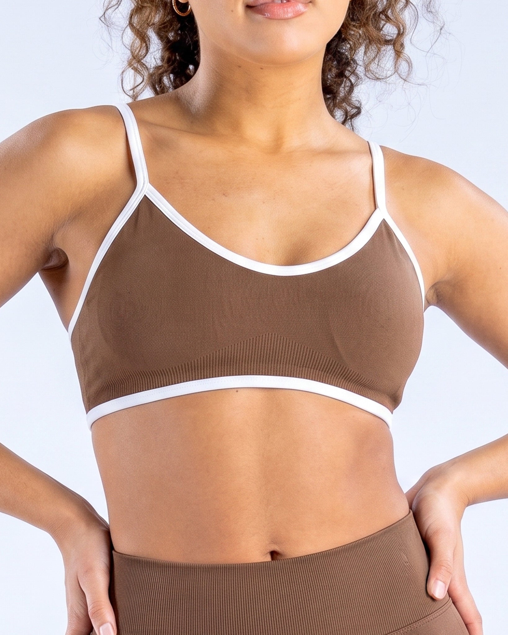 Peto Top Deportivo Seamless Bicolor Mujer  Fitness - YJ345