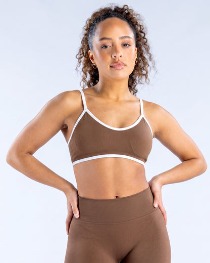 Peto Top Deportivo Seamless Bicolor Mujer  Fitness - YJ345