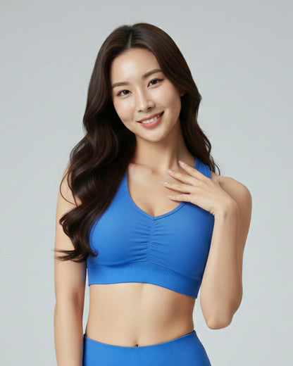 Sujetador Deportivo Mujer con Tirantes en la Espalda - Peto - YJ294