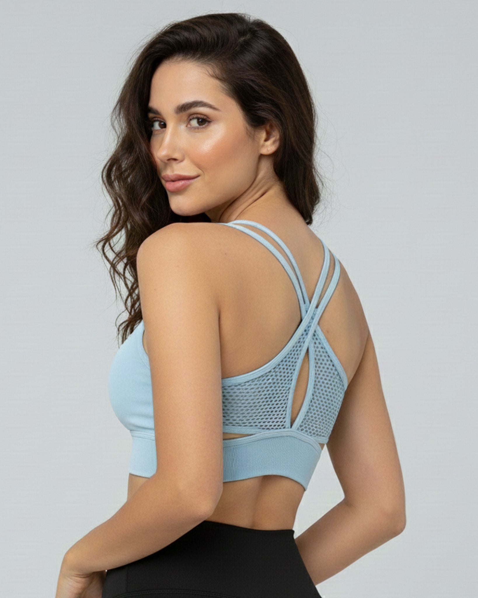 Peto Deportivo Mujer Con Tirantes Cruzados Elasticado - YJ299