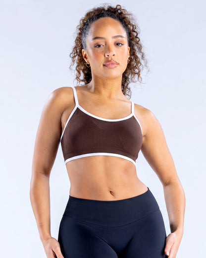 Peto Top Deportivo Seamless Bicolor Mujer  Fitness - YJ345