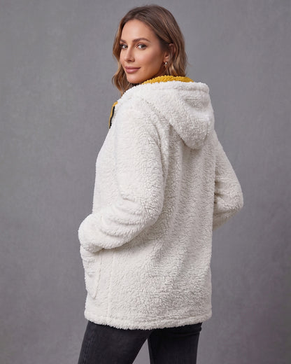 Chaqueta Abrigo Reversible Chiporro Mujer Capucha Invierno - JC516020