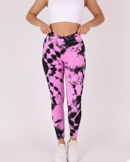 Calza Mandala Doble Levanta Cola - Pretina Cruzada Bx106