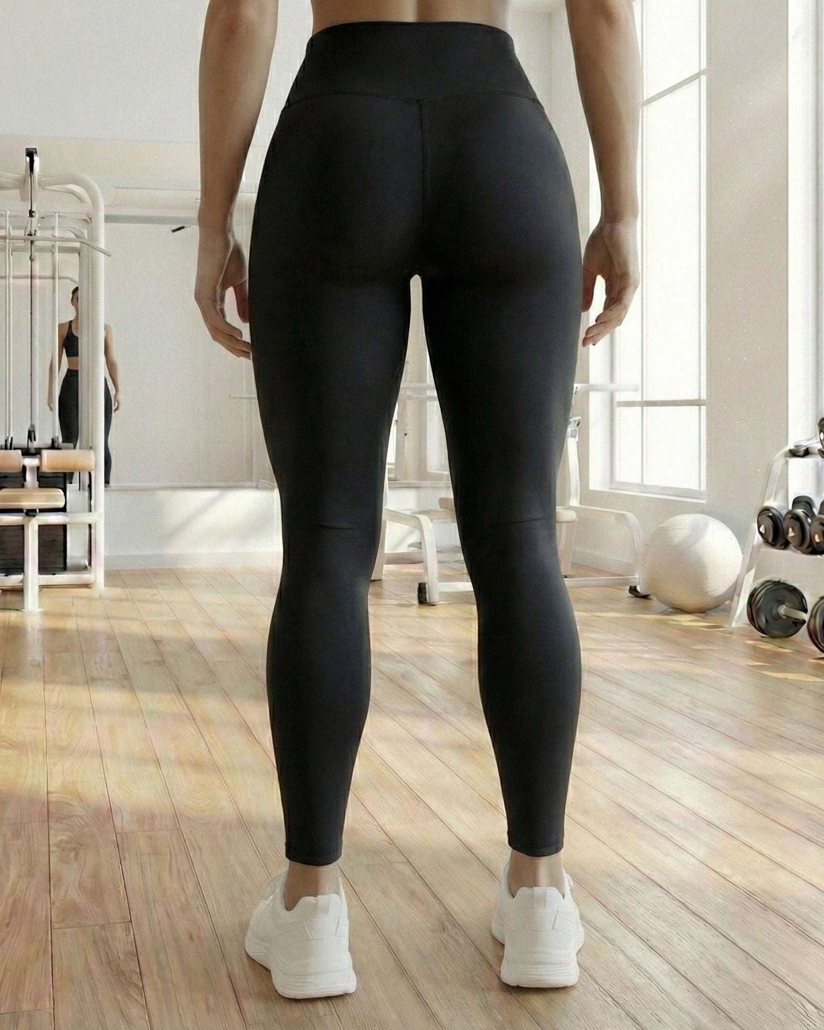 Calza Deportiva Mujer Licra Moldeador y Cintura Alta - MT20