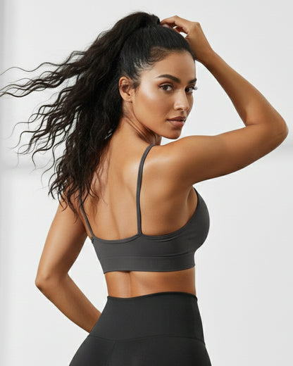 Peto Sujetador Deportivo Mujer Con Tirantes Fresco - YJ278