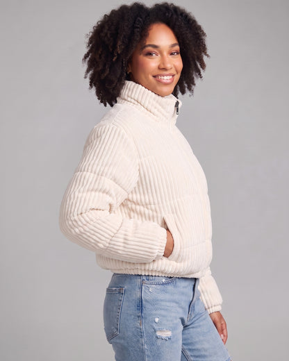 Chaqueta Puffer Cotele Mujer Corta Abrigo Invierno Termica - JC516071
