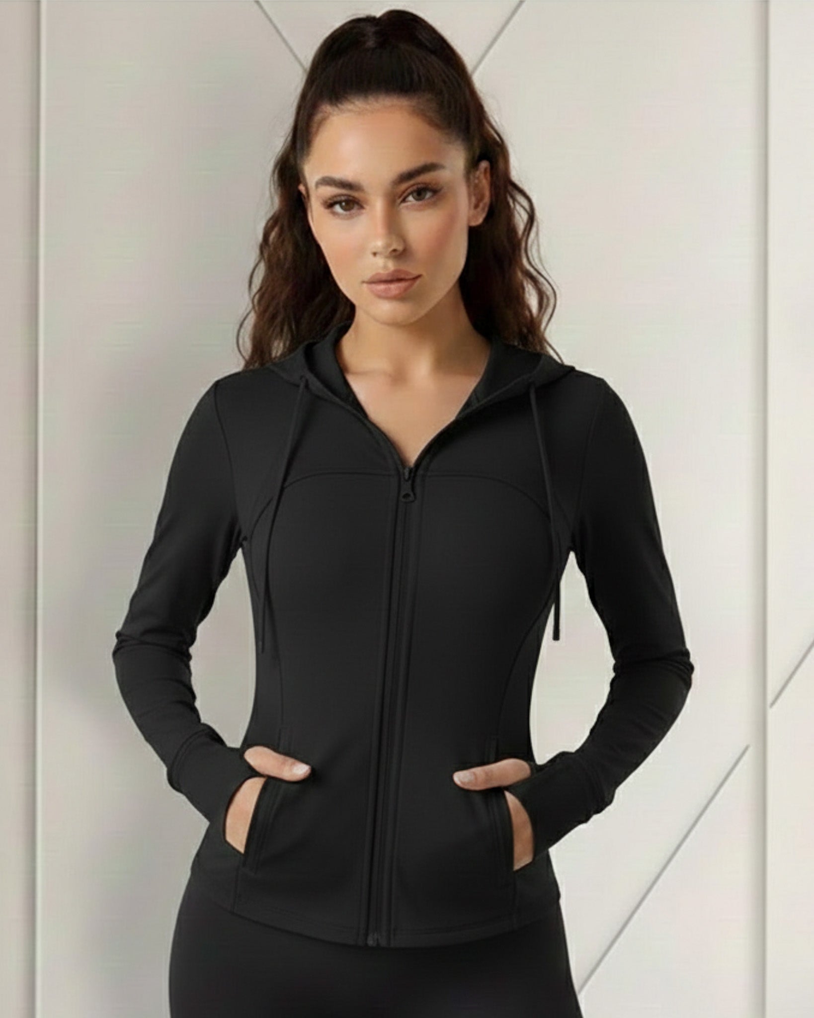 Chaqueta Deportiva De Mujer Premium - Qc2219