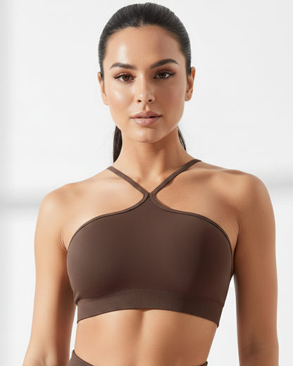 Peto Sujetador Deportivo Mujer Con Tirantes Fresco - YJ278