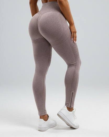 Calza Deportiva con Push Up Moldeadora y Cierre en el Tobillo - YJ301