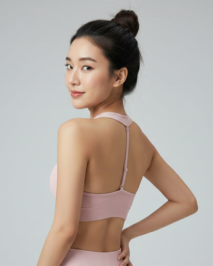 Sujetador Deportivo Mujer con Tirantes en la Espalda - Peto - YJ294