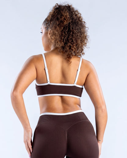 Peto Top Deportivo Seamless Bicolor Mujer  Fitness - YJ345