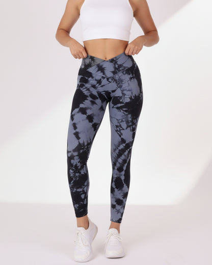 Calza Mandala Doble Levanta Cola - Pretina Cruzada Bx106