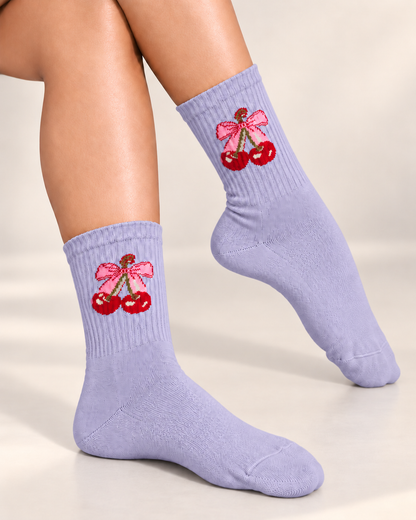 Calcetines Deportivos Cerezas - MD23