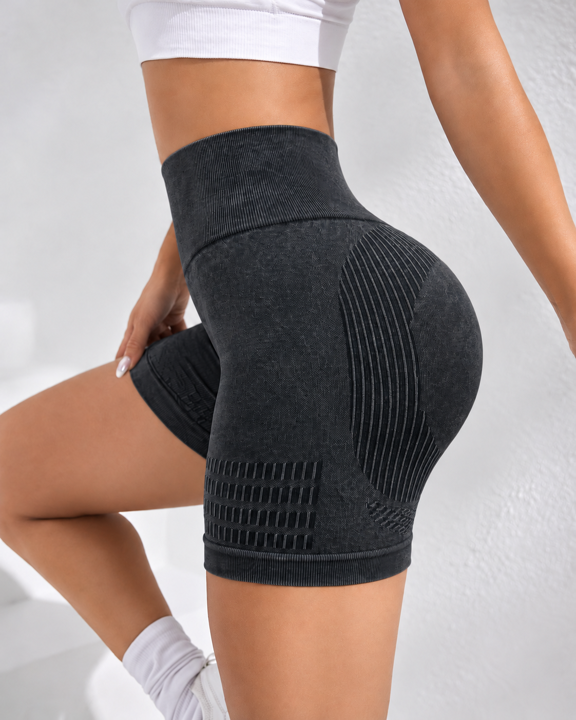 Short Push Up Diseño Alto Relieve - Alta Calidad