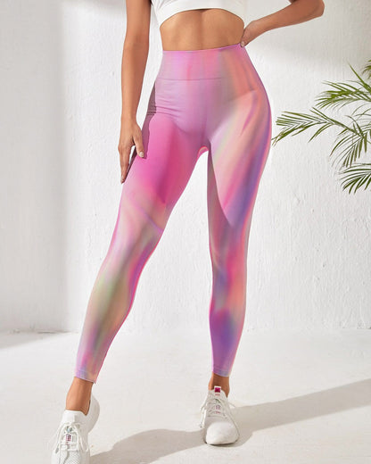 Leggins De Moda Push Up Diseño Rayitos - Alta Calidad