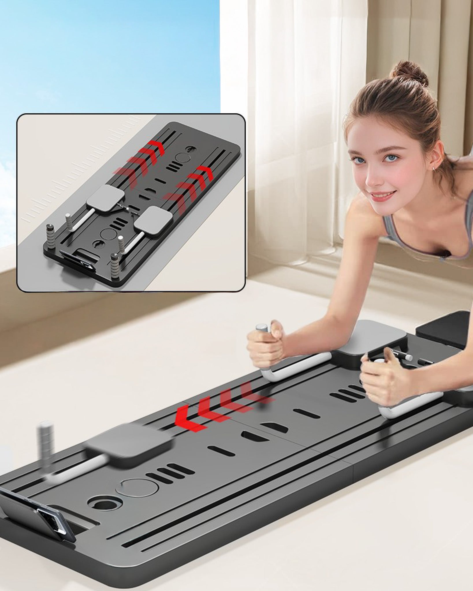 Tabla De Entrenamiento Fitness Multi-funcional 6 En 1