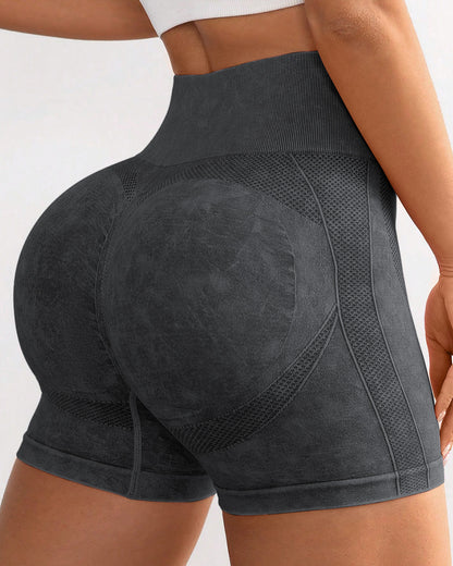 Short Mujer Calza Corta Pre Lavado Push Up Deportiva - Bx111