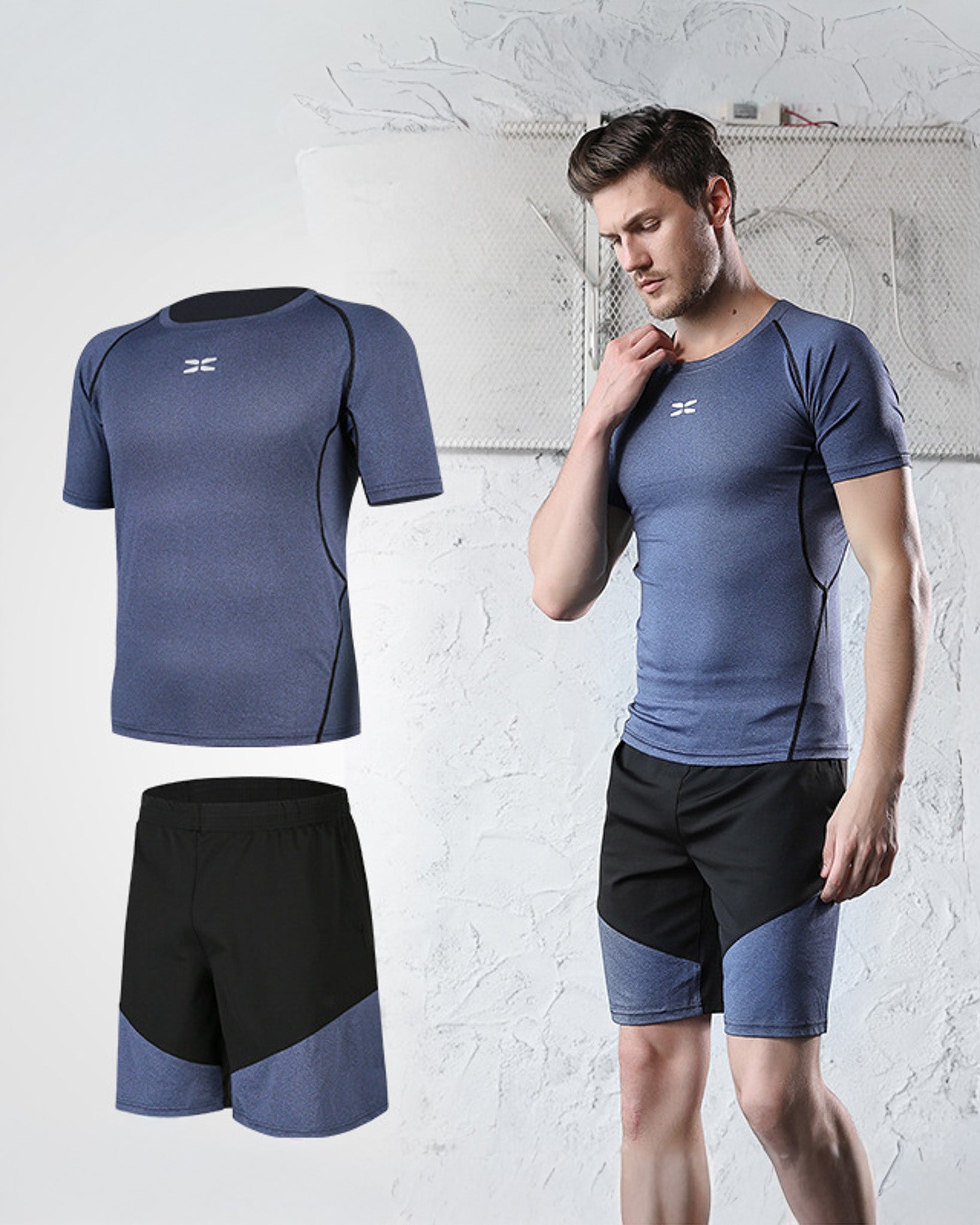 Conjunto Deportivo Para Hombre 2 piezas PulsoIndigo - JYT311