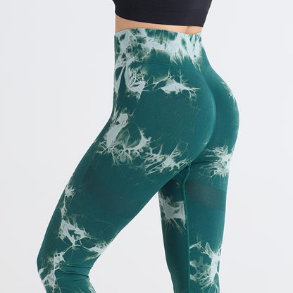 Leggins Calzas Deportivas Tie-dye Push Up