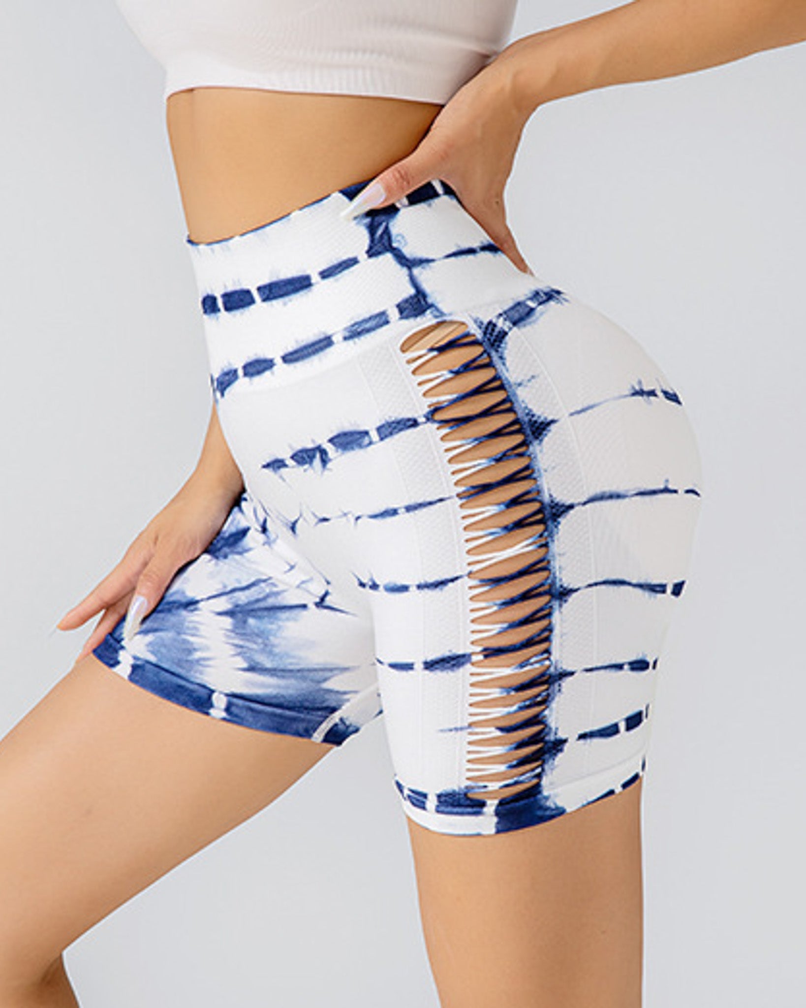 Short Mujer Calzas Cortas Push Up Deportiva Gimnasio - Bx109