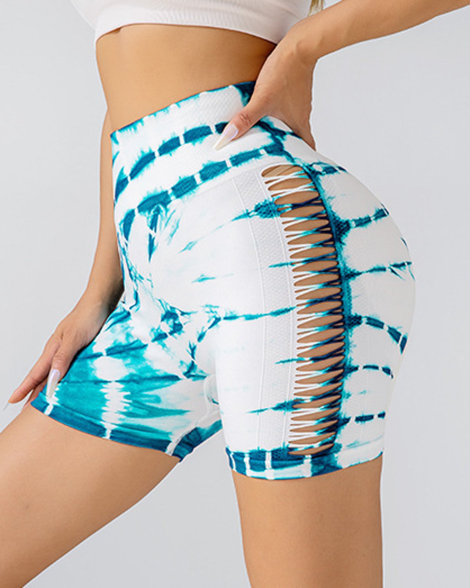 Short Mujer Calzas Cortas Push Up Deportiva Gimnasio - Bx109