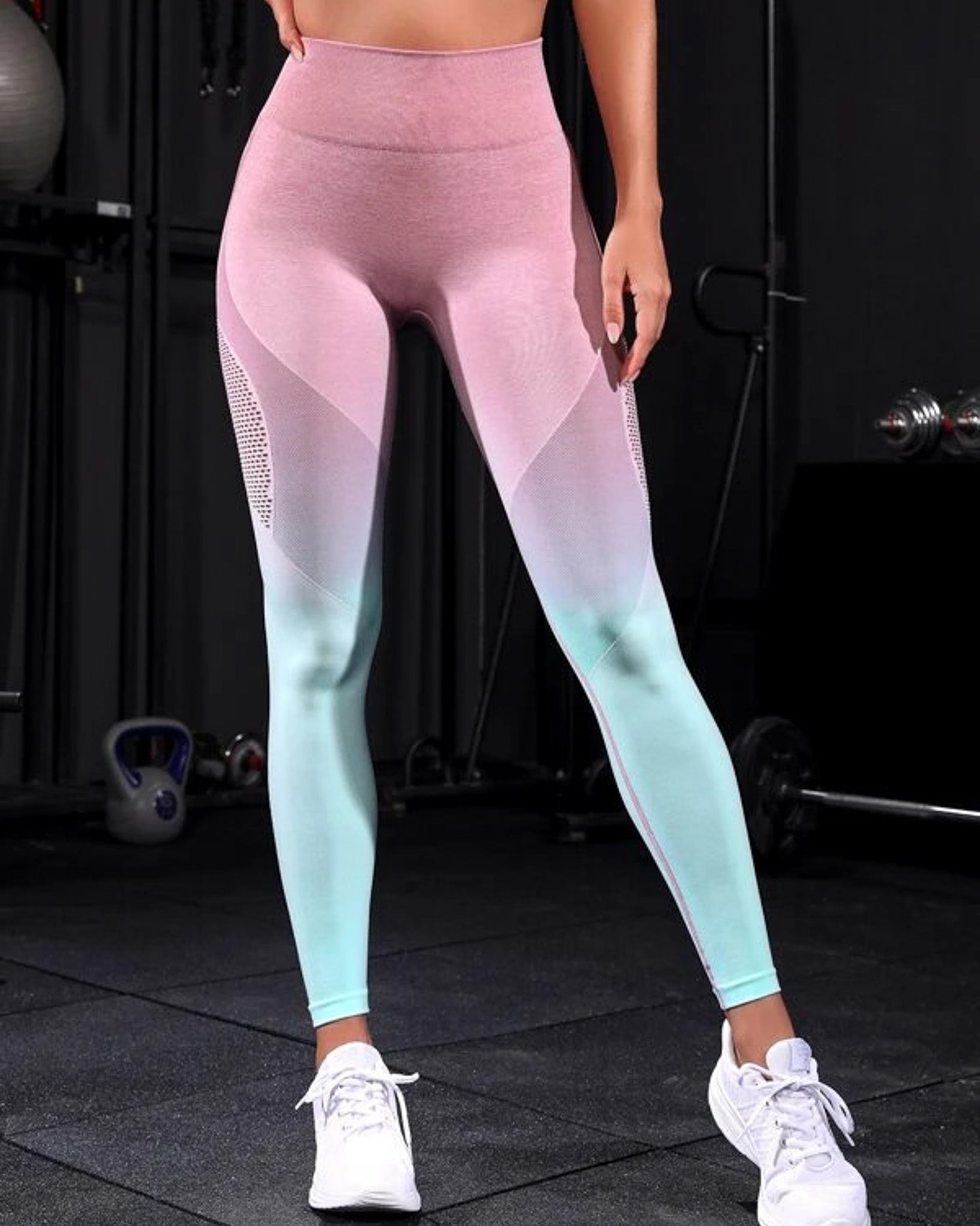 Leggings Calzas Deportivas Degrade Push Up - 202k