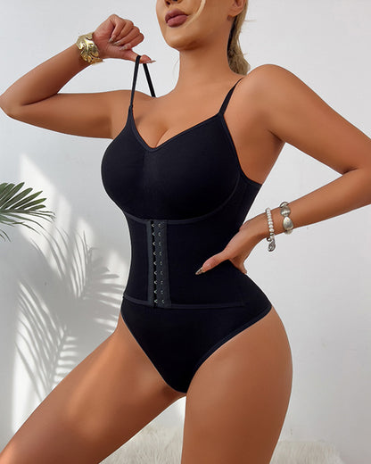 Body Mujer Con Tipo Faja Incluida Seductor - YY461