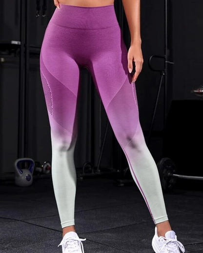 Leggings Calzas Deportivas Degrade Push Up - 202k