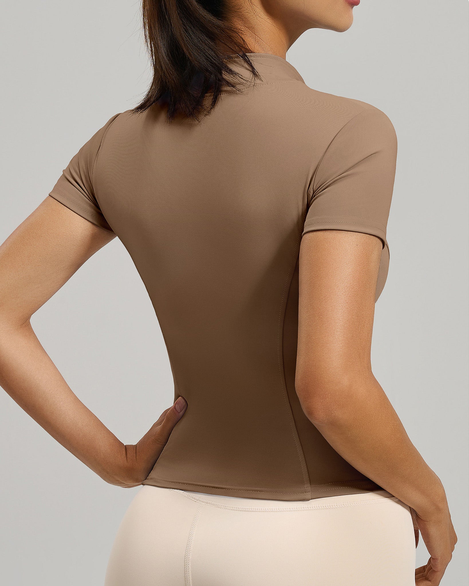 Polera Deportiva Mujer con Cierre SportFlex - JYMW040